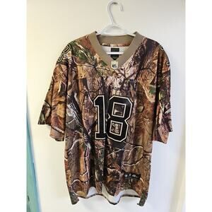 Peyton Manning Jersey #18 Denver Broncos Realtree Camo Size 48 XL